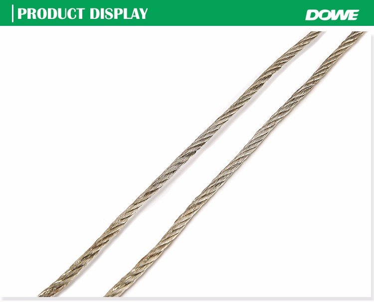 Easy installation flexible electric 6square round stranded copper insulated wire