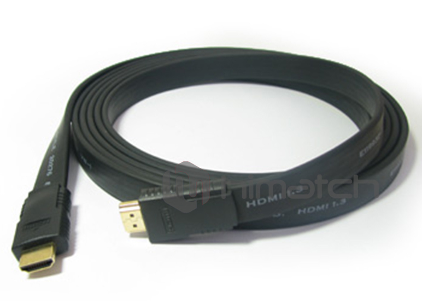 Flat Industrial HDMI Cable / 15m Hdmi Cable 4K 60Hz CL3 Rated UL Certified