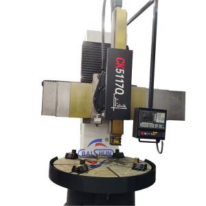  Automatic CK5117 Cnc Vertical Turret Lathe Machine Metal Turning Lathe Manufactures