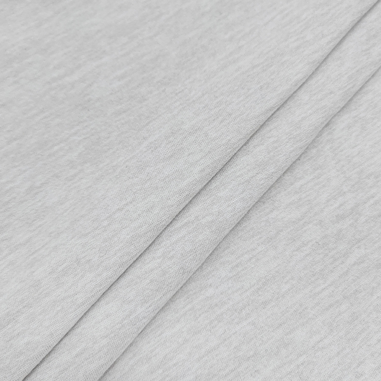 Hot Sale Solid Shirt Fabrics 94% Polyester 6% Spandex Material Knit Single Jersey for Garment