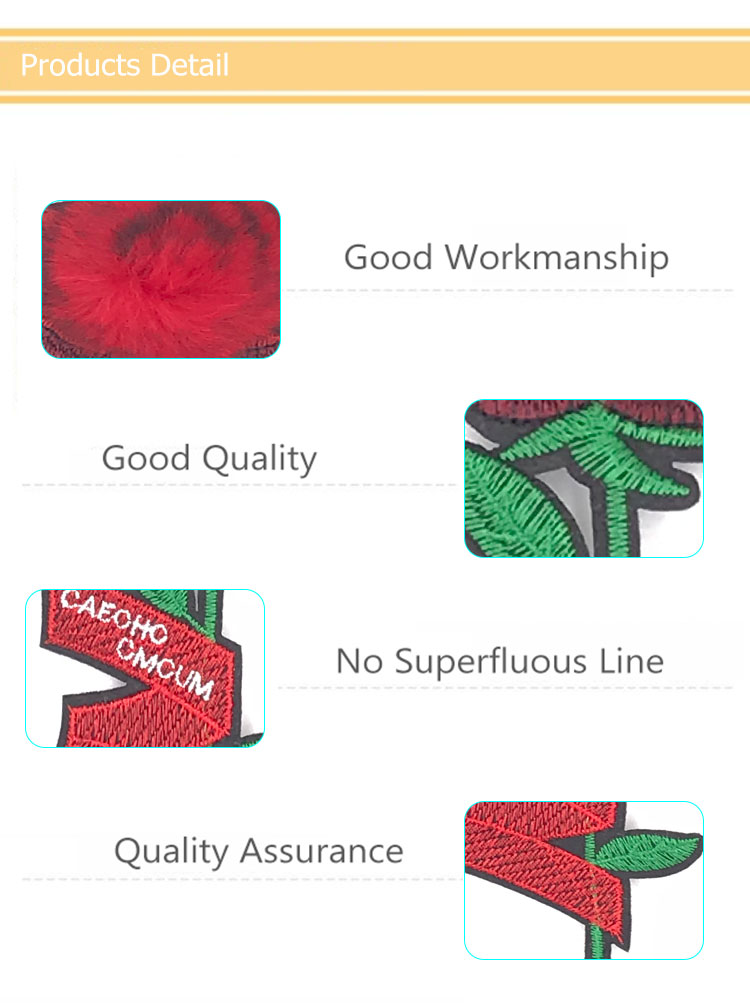 New style embroidery patch, suitable for garment accessories, customized designs/colors are accepted#C10008