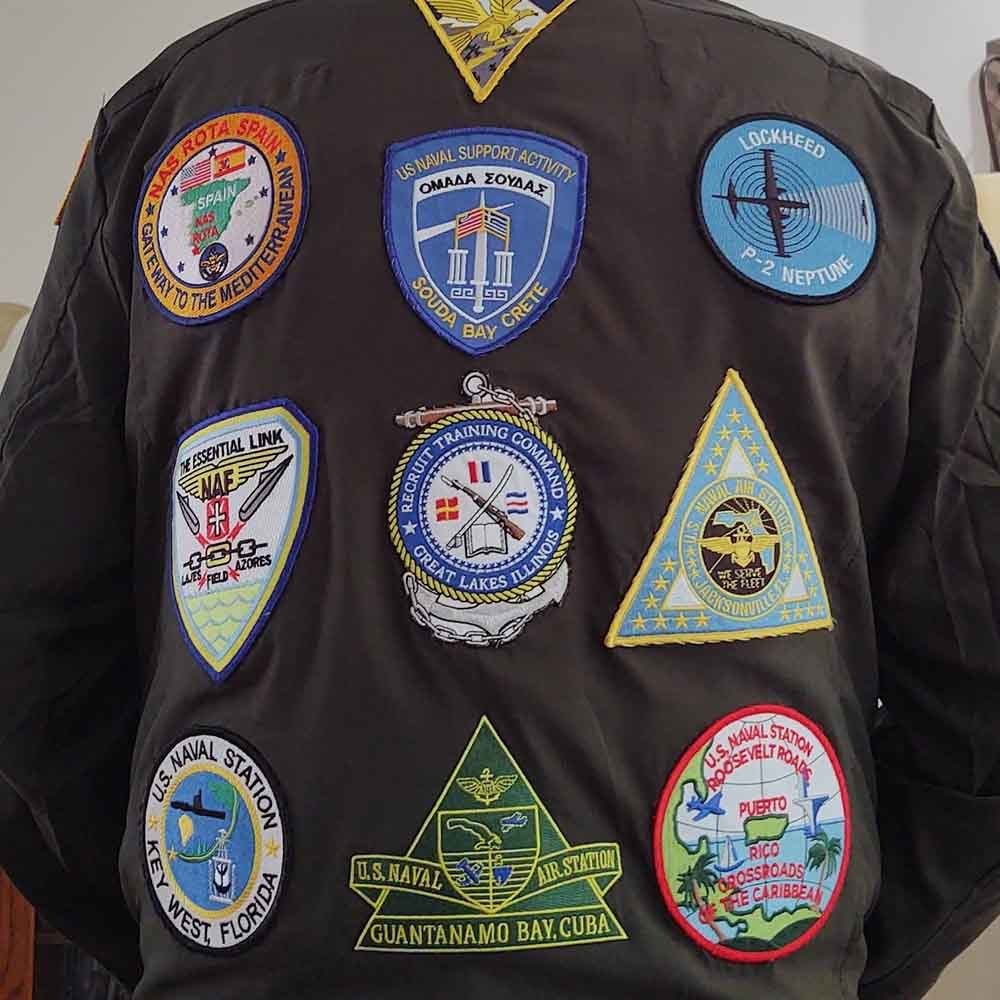 Military Patch Hook And Loop Embroidered Uniform And Bags Patches