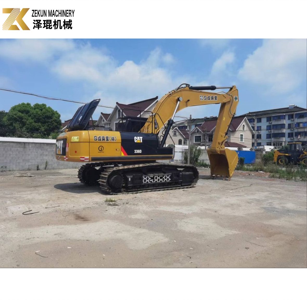 Japanese Made CAT336 CAT336D Used Excavator 36ton For Heavy Duty Digging