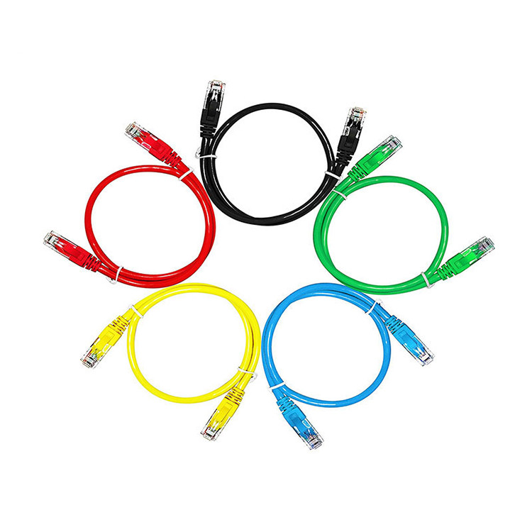 LSZH Jacket Cat 6 Ethernet Patch Cord , CCA 100ft Internet Cable