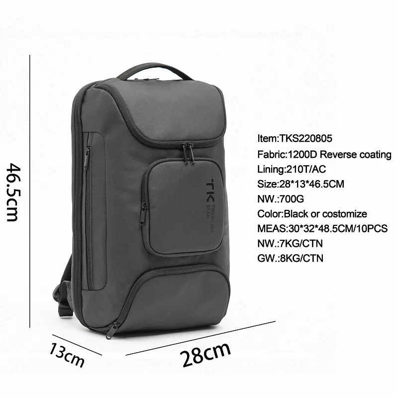 ODM Large Capacity Laptop Backpack 36L MultiFunction Men Computer Backpack