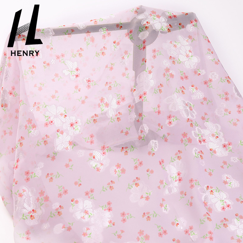 Small Flower Printing Textile Polyester Chiffon Fabric For Sewing Clothing