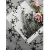Buy cheap Black Star Shape Sequin Embroidered Fabric from wholesalers
