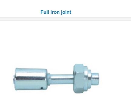 Auto A/C Hose Clamp Straight Connector With R134a Refrigerant Valve/Through Pipe Aluminium Fittings with R134a Valve