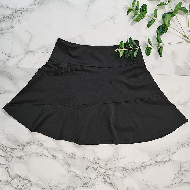 Breathable Mesh Athletic Tennis Skirt Woman Golf Dress Skort Apparel