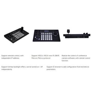 RS485 RS232 Control Joystick Keyboard Controller or conference camera Keyboard