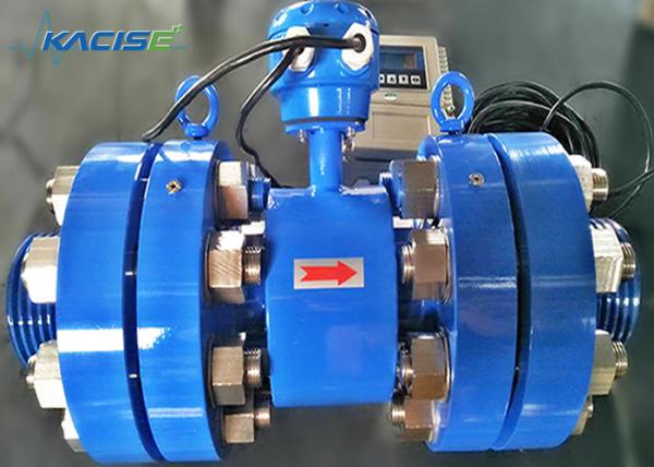 Petroleum Oil Industry Salt Sea Water Flow Meter , Electromagnetic High Pressure