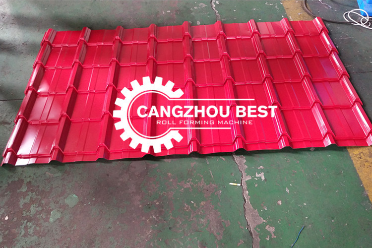 Trapezoidal Sheet Metal Roof Aluminum Corrugated Tile Roll Forming Machine Sales