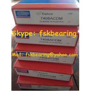 Precision High Speed Angular Contact Ball Bearing 7408 ACM , P5 / P4