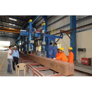Cantilever Box Column and H Beam Welding Machine Use SAW Welding Method Gain CE