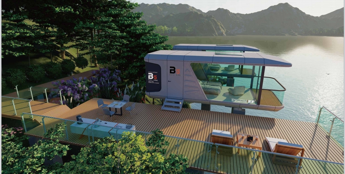 Space Cabin Modular Mobile House Luxury Prefabricated Cabin Prefabricated Cabin Container