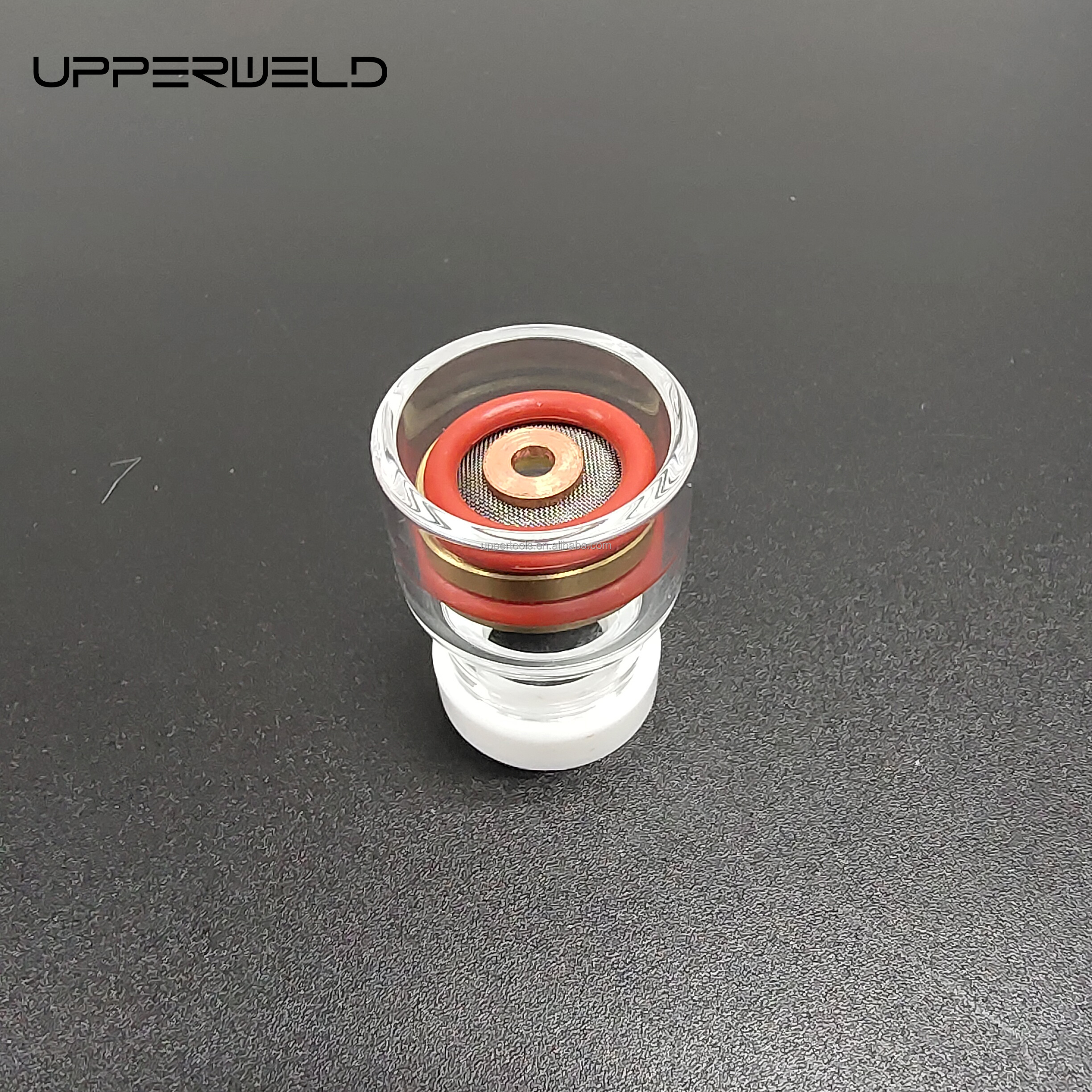Stubby Gas Lens WP17 18 26 3.2mm Glass Kit for Wp17/18/26 Tig Welding Supplies and Parts