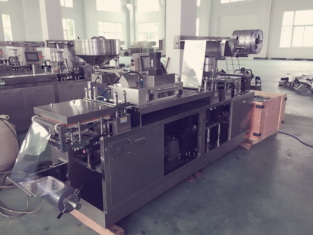 Cheese Food Packaging Machine , Blister Packaging Machines