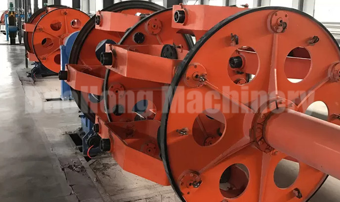 Copper Aluminum Wire Planetary Stranding Machine For Electric Cable