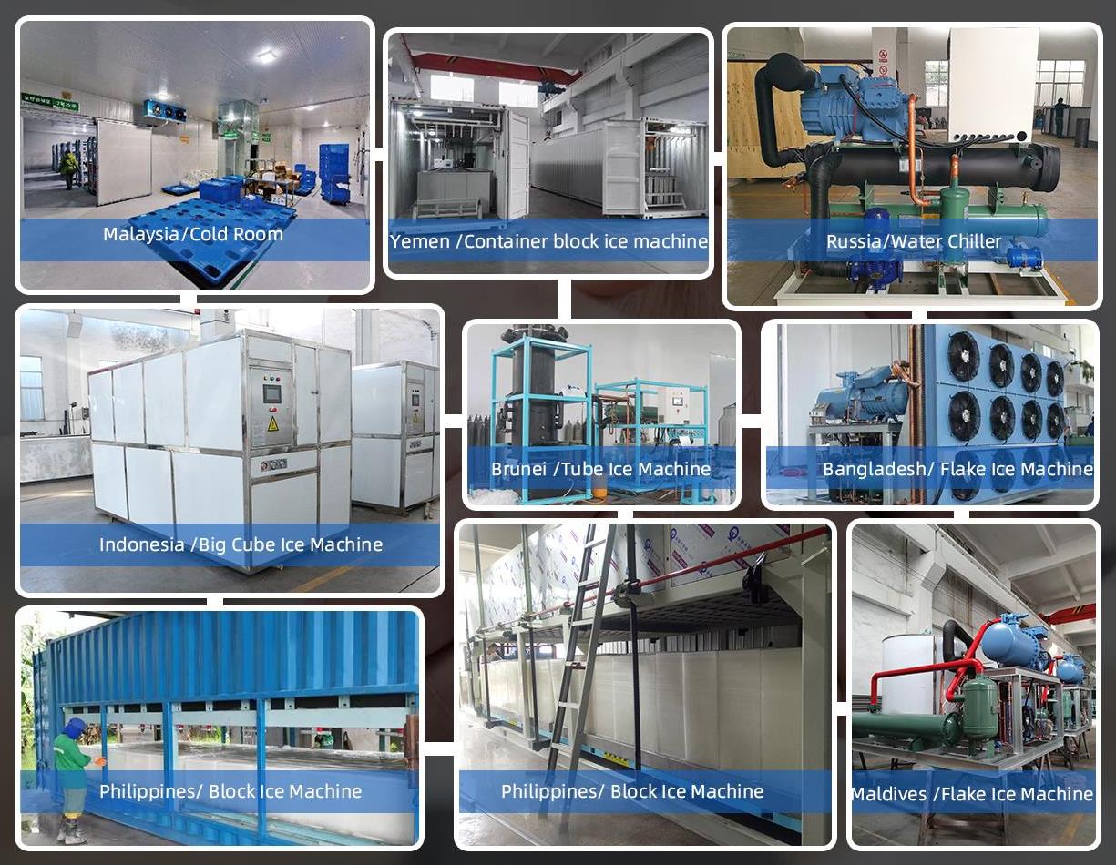 10 Tons Direct Type Ice Block Maker Machine