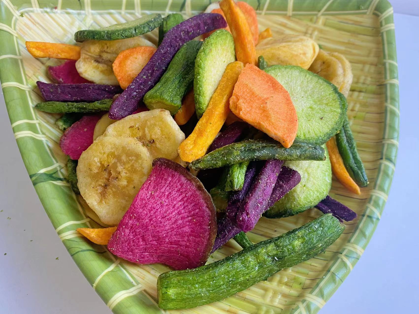 Tropical Mixed Healthy Vegetable Snacks