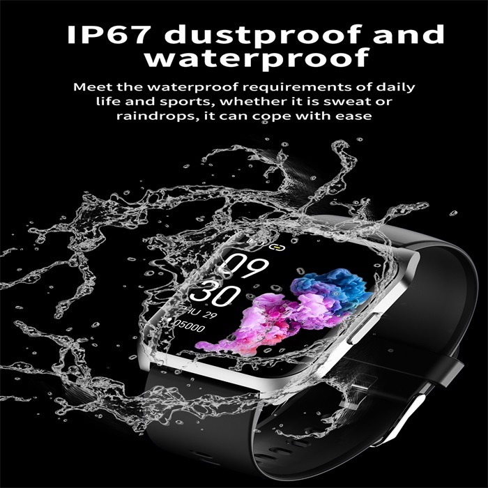 E17z Sports Smart Watch Men Women New Bt Call Custom Dial Sleep Monitor Smartwatch E17z