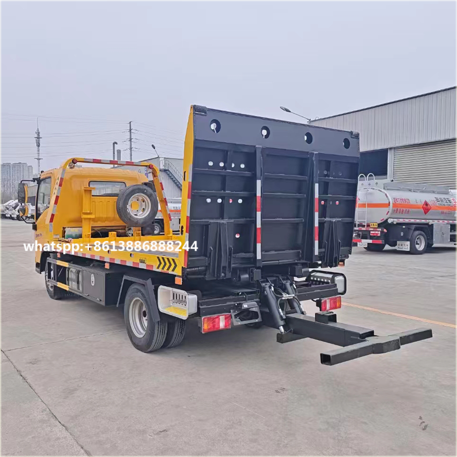 4-6 Tons Truck Toppers the Superstructure of Roll Back wrecker Truck Body