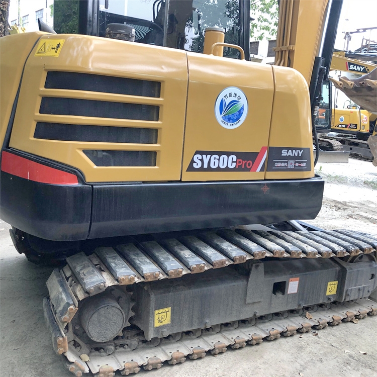 ISUZU Engine Used SANY Mini Excavator 6 Ton SY60C Small Digger Excavator for Projects