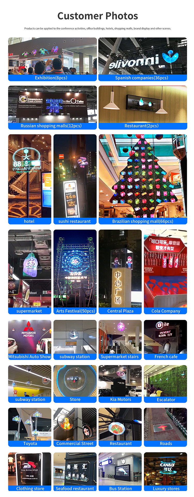 Revolutionize Your Outdoor Advertising with 100cm LED Hologram Fan 176° Viewing Angle