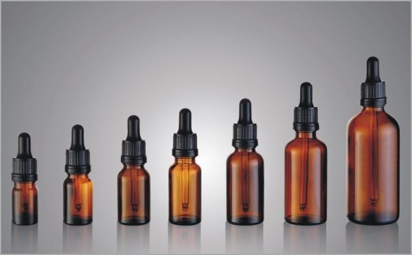 5ml 10ml 15ml Clear Essential Oil Dropper Bottles 30ml 50ml 100ml Amber Cobalt