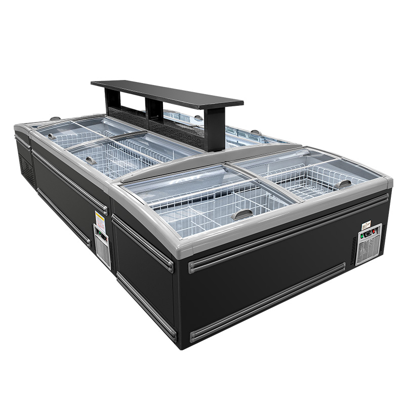 Grey and Stainless Steel Industrial Refrigeration Equipment for Cooling Needs