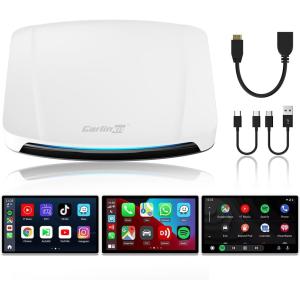 CPC200-TBox UHD Wireless Adapter Carplay Andriod Auto to Multimedia Play Carlink