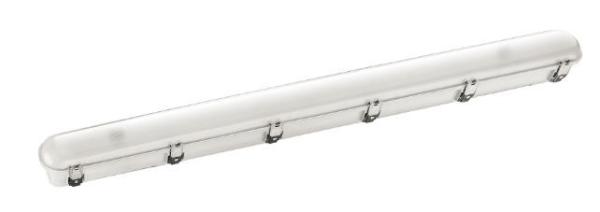 ceiling mounted waterproof led light 20W 40W 50W IP66 IK08 130LM/W PC tri-proof