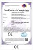 Shenzhen YuanTe Technology Co., Ltd. (Safegas) Certifications