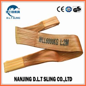  Polyester flat webbing sling 6T , According to EN11492-1 Standard, CE,GS certificate Approved Manufactures