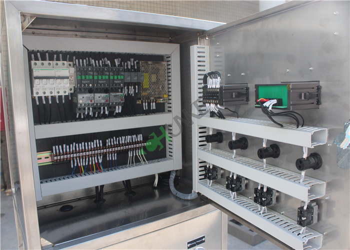 Contain Pressure Gauge Sea Water Purification Machine , Reverse Osmosis With 8040 Membrane