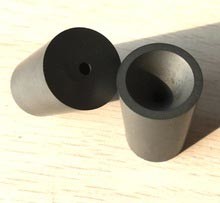 Black Boron Carbide Nozzle Sandblaster Parts Nozzle B4C Neutron Absorbers Material