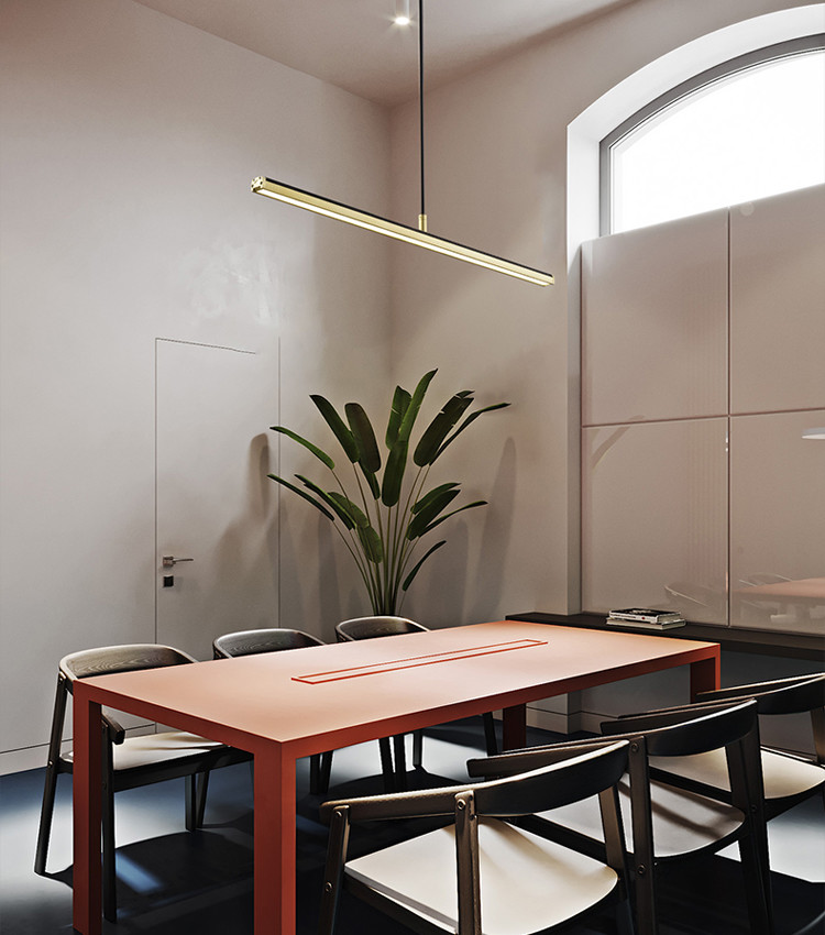 Modern Restaurant Light Strip Nordic Creative Minimalist Lamp
