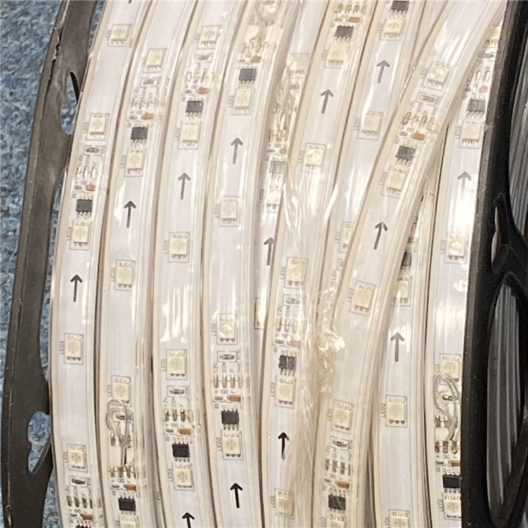 50m roll Rgb pixel string led chasing strip light magic digital dream color rgb led strip ws2811