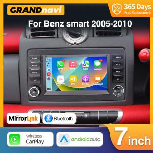 7inch IPS Screen Car Android Stereo Multimedia Player CarPlay For Benz Smart