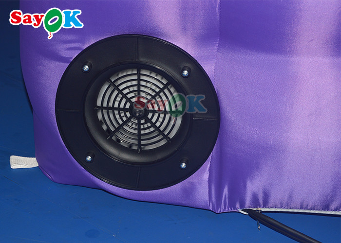 Double Stitching LED Light Inflatable Photo Booth For Film Events