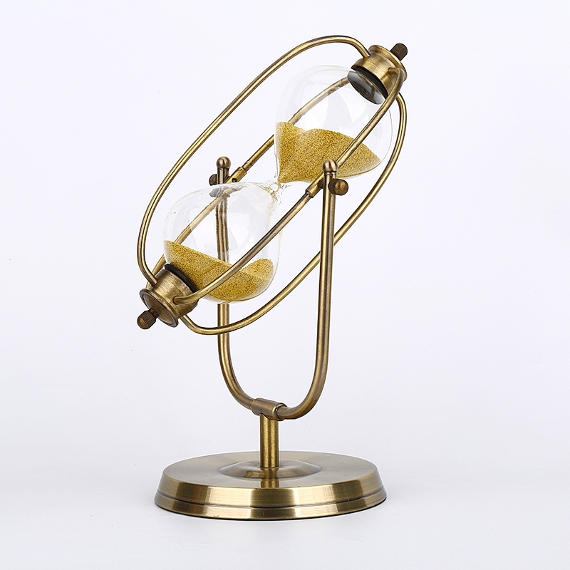 ISO9001 Vintage Hourglass Custom For Home Decoration