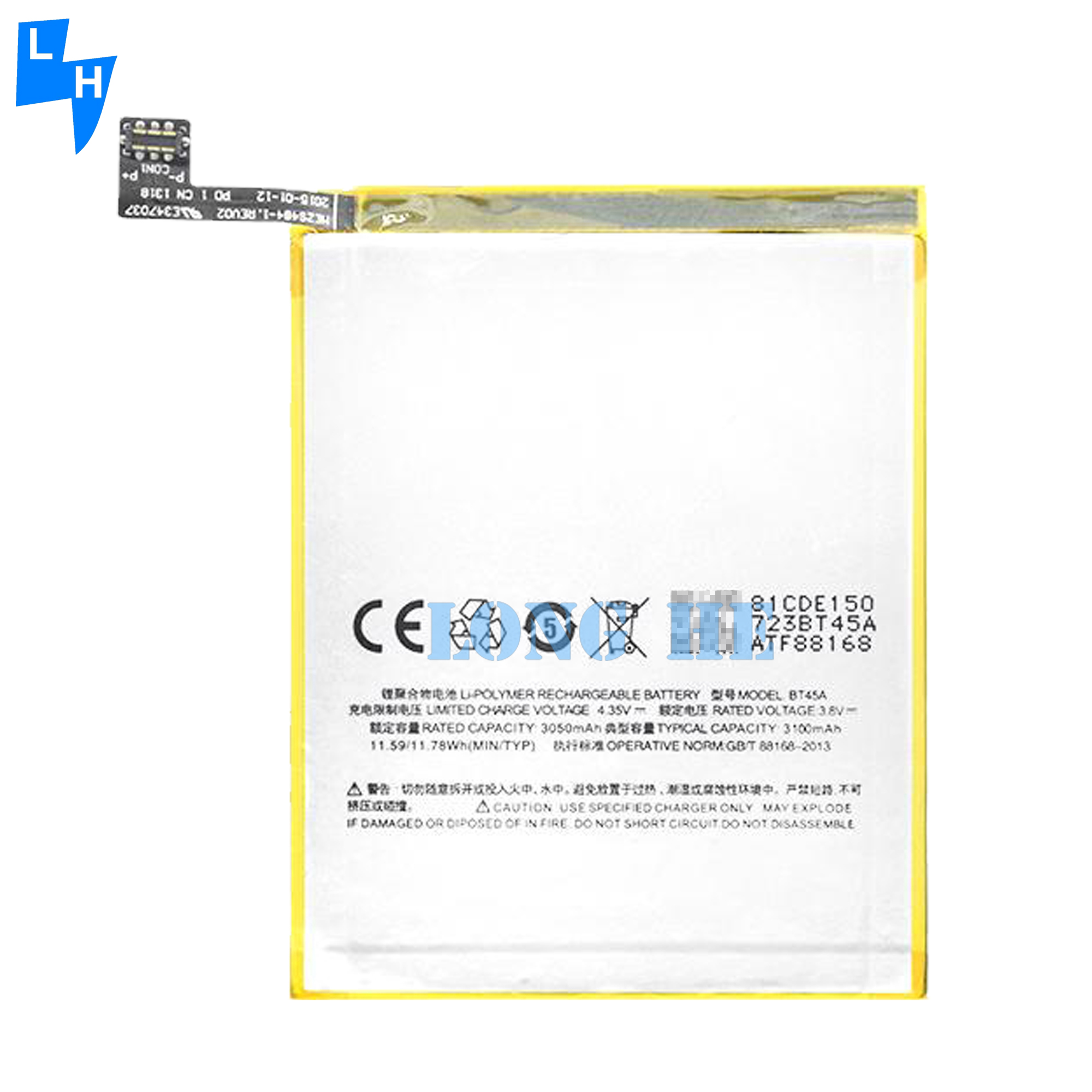 Capacity 3050mAh Mobile Phone Battery For Meizu Pro 5 Original lithium-ion batteries