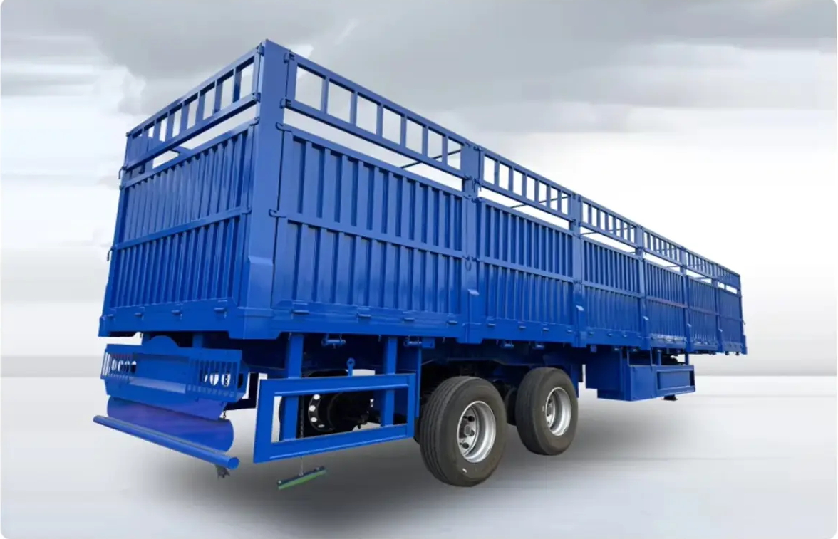 2 or 3 Axle large capacity strong power durable economical choice to transport goods Side Curtain Tarpaulin Cargo Truck Trailer