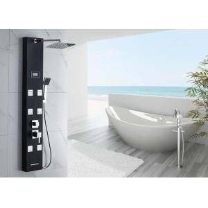  Stainless Steel Shower Panel System 4 Functions With Height Adjustable Shower Arm Manufactures