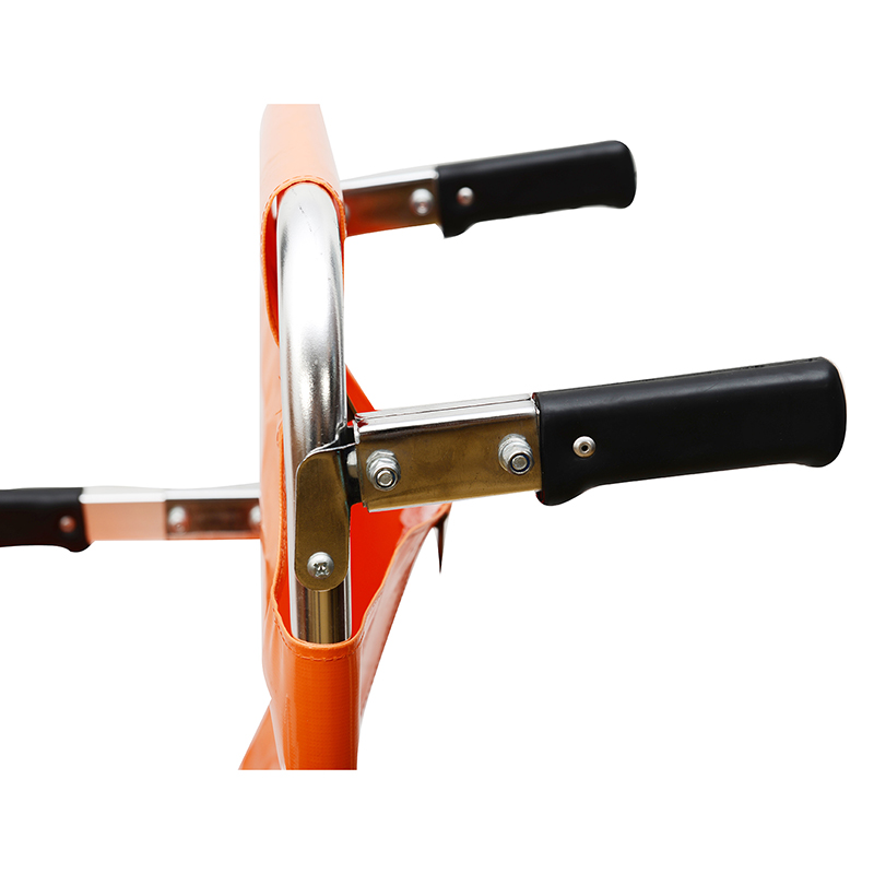 CE Emergency Evacuation Equipment Folding Stair Stretcher Orange