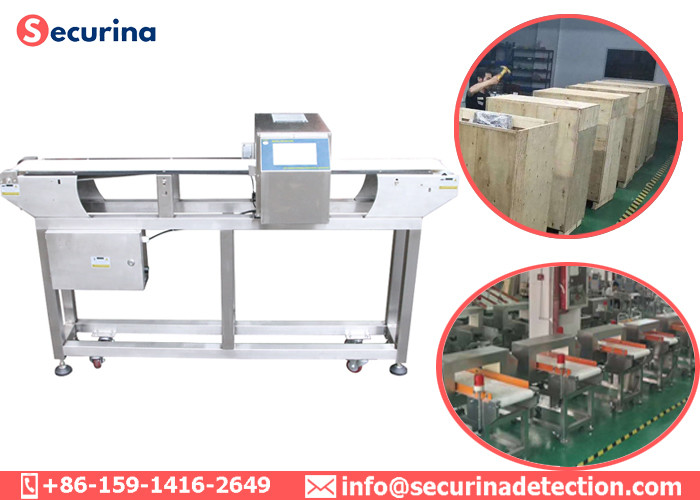 Belt Conveyor Type Metal Detector For Bakery Industry 220v 50Hz 120W