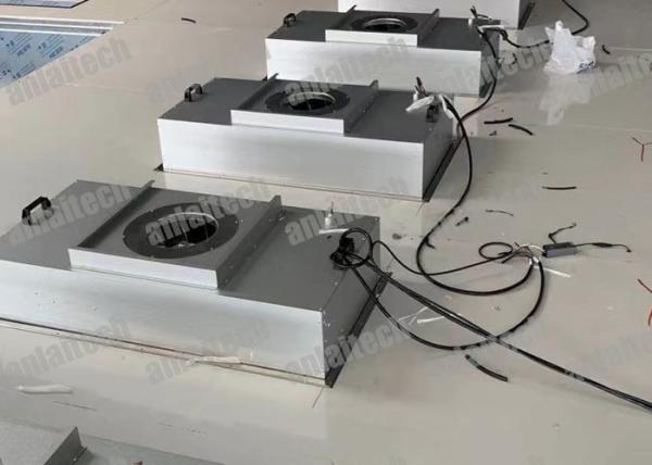 Quality 30KG 40PA H13 HEPA Filter , 	370w Fan Filter Unit FFU For Clean Room for sale