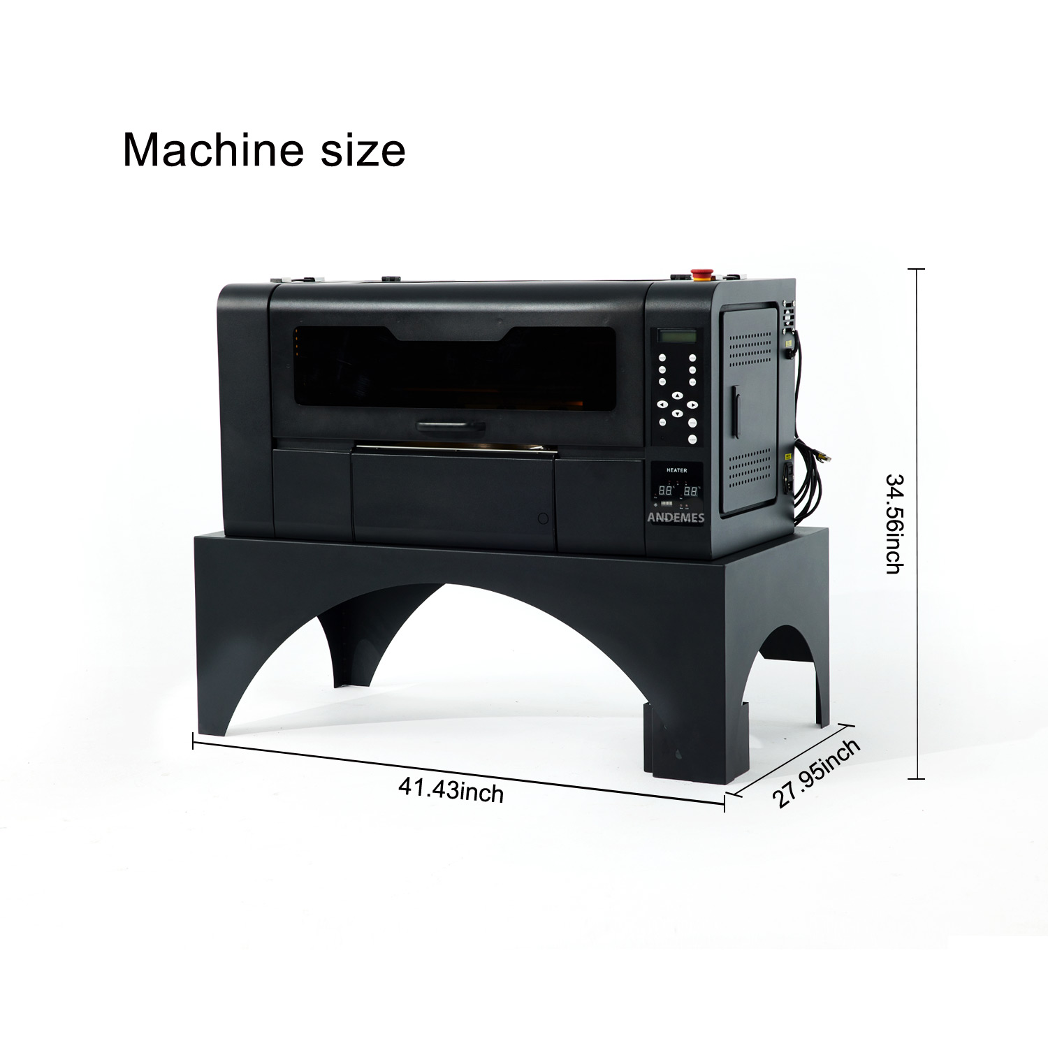 Film Cloth Digital Dtf Printer High Speed Printing Multicolor Bright Colors XP600 Heads