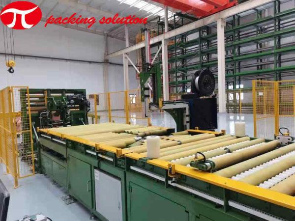 PLC Control Copper Coil Copper Strip Packing Line OD 800mm-1500mm Width 200mm
