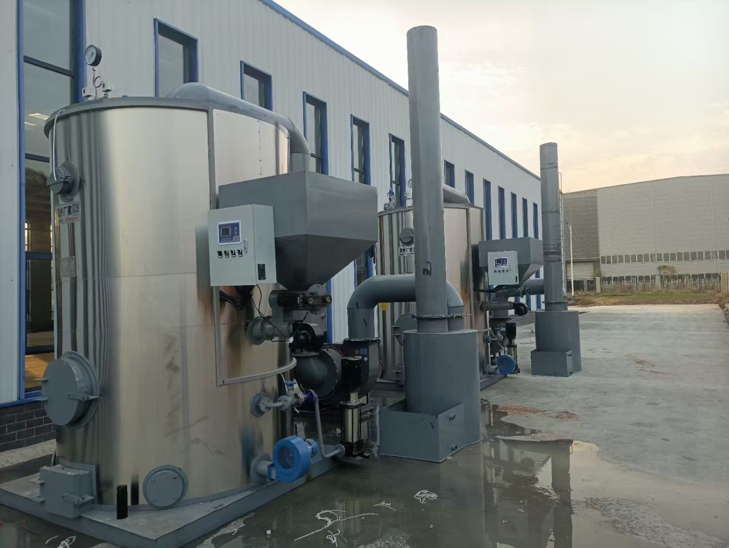 Wood Burning Fuel Biomass Steam Generator With Max 0.7Mpa Pressure